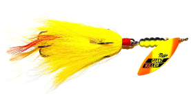 Mepps GIANT TANDEM fluo / żółty 45g