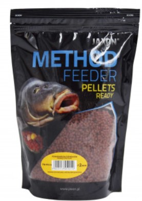 Pellet Jaxon Ready 2mm 500g - Orange/Chocolate