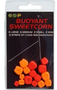 Przynęta E-S-P Kukurydza FLUORO (pomarańczowo/czerwona)