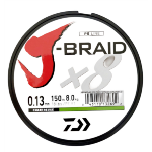 Plecionka DAIWA J-Braid 0.13mm/150m (żółtozielony)