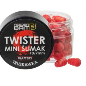 Feeder Bait Twister Mini Ślimak Wafters 10/7mm - Truskawka