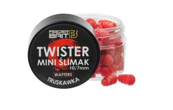 Feeder Bait Twister Mini Ślimak Wafters 10/7mm - Truskawka