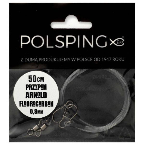 Przypon Polsping Fluorocarbon 0,80mm/50cm (2szt)